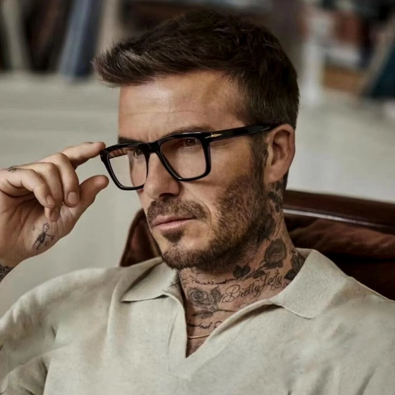 Men Women Clear Lens Fashion Designer Non Prescription Classic Black Eye Glasses 2