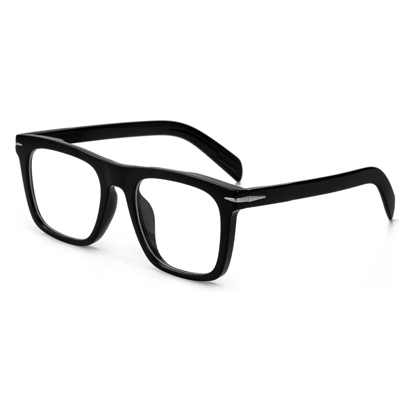 Non-Prescription Rectangular Men Women Clear Lens RX Optical Eye Glasses New 4